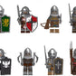 Medieval Warriors Custom Minifigure Set (8-Pack)