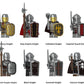 Medieval Warriors Custom Minifigure Set S2 (8-Pack)
