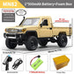 MN82 1:12 Retro Rc Car With LED Lights Full-scale Simulation LC79 Professional 4WD Remote Control Pickup RC Truck Model Toys
