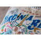 Virginia Beach Hand-Embroidered Pillow by CatStudio