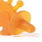 Dibly Amber - Baltic Amber & Natural Rubber Dinosaur Teether with Toothbrush Tail