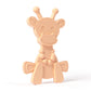 The Little Bamber - Pink - Natural Rubber & Baltic Amber Teething Toy