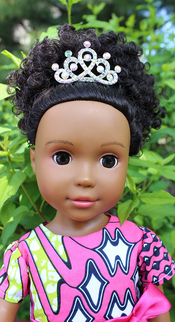 Beautiful Dazzling Rhinestone Tiara for 18 inch dolls