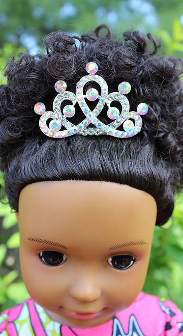 Beautiful Dazzling Rhinestone Tiara for 18 inch dolls