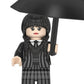 Wednesday Addams Custom Minifig