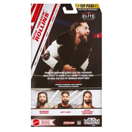 WWE Elite Top Picks 2025 Action Figure - Select Figure(s)