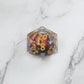 Xanathar's Eye |  7 Piece Moving Eye DnD Dice Set | Acrylic RPG Gaming Dice