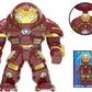 Crimson Titan Mech Suit Custom Minifigure – Heavy Armor Buster with Gold Detailing