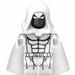 White Cloaked Vigilante Custom Minifig