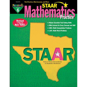 Staar Mathematics Practice Grade 6 II Teacher Resource