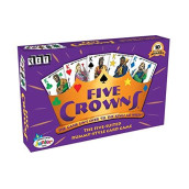 Five Crowns - The Game Isn't Over Until the Kings Go Wild! - 5 Suited Rummy-Style Card Game - For Ages 8+