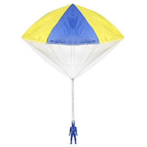 Aeromax Original Tangle Free Toy Parachute has no strings to tangle and requires no batteries. Simply toss it high and watch it fly!