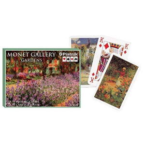 Piatnik Monet Gardens Playing Cards