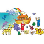 Little Folk Visuals Beginners Bible: Noah's Ark Precut Flannel/Felt Board Figures, 20 Pieces Set