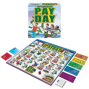 Winning Moves Games Pay Day, The Classic Edition, Multicolor