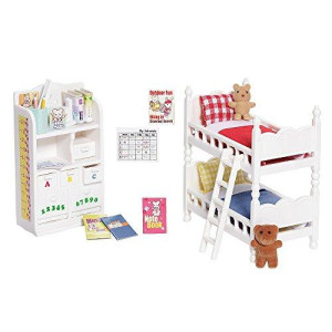 Calico Critters Deluxe Childrens Bedroom Set , White