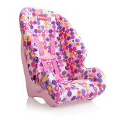 Joovy Toy Booster Seat, Doll Accesory, Multi-doll Design, Pink Dot