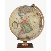 Replogle Globes 83502 Illuminated Carlyle Globe, Small, Off-White