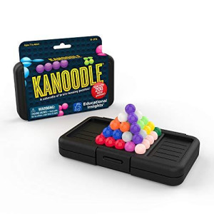 Educational Insights Kanoodle 3-D Brain Teaser Puzzle Game, Stocking Stuffer for Kids, Teens & Adults, Featuring 200 Challenges, Ages 7+