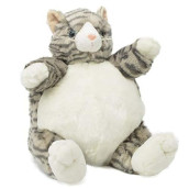 Unipak 9" Grey Tabby Cat Plumpee Plush