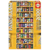 Soft Cans Panoramic Puzzle - 2000 Piece