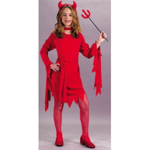 Darling Devil Costume Girl - Child (12-14)