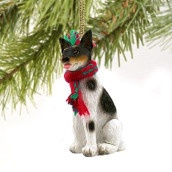 Conversation Concepts Rat Terrier Tiny Miniature One Christmas Ornament - Delightful!