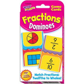 Fractions Dominoes Challenge Cards