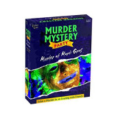 Murder Mystery Party Games - Murder At Mardi Gras, Host Your Own New Orleans Murder Mystery Dinner for 8 Adult Players, Solve the Case with Crime Scene Clues, 18 Years and Up, 1 Pack , Multi
