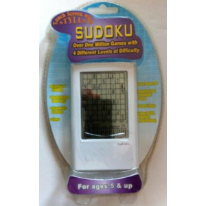 Touch Screen Stylus Sudoku with 4 Levels of Difficulty - Over 1 Million Games