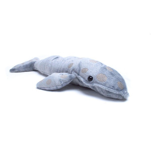 WISHPETS gray Whale Stuffed Animal Plush Toy for Kids - 20 gray Whale with Barnacles