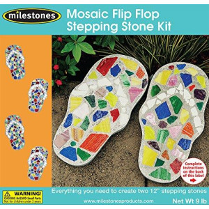 Midwest Products Mosaic Flip Flop Stepping Stone Kit