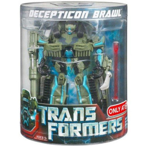 Transformers Movie Deluxe Exclusive Figure in Canister Decepticon Brawl