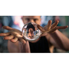 Clear Acrylic Contact Juggling Ball - 2.75" - 70mm
