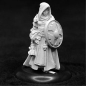 Reaper Miniatures Dungeon Dwellers Ailene, Female Cleric #07023 Unpainted Metal