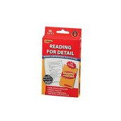 Edupress Reading Comprehension Practice Cards, Reading for Detail, Red Level (EP63061)