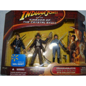 Indiana Jones Movie Exclusive Commemorative DVD Collection Set 1 of 2 Indiana Jones, Mutt Williams Irina Spalko