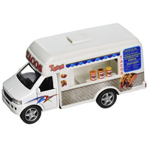 Taco Truck Die Cast Metal with Pullback Action