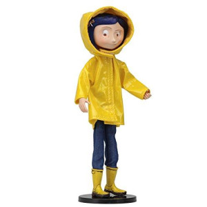 Coraline Bendy Doll in Rain Coat