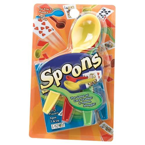 Spoons Game  The Game of Card Grabbin' and Spoon Snaggin'  Softer Spoons for Swift Snaggin'  For Ages 7+