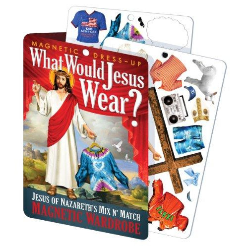 What Would Jesus Wear - Jesus Magnetic Dress Up Doll Play Set