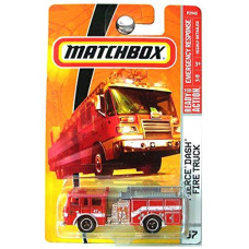 Matchbox 2010 Pierce Dash Fire Truck 57100 Paramedic Fire Departmen