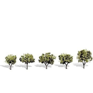 Woodland Scenics Classics Tree, Early Light 1.25-2" (5)