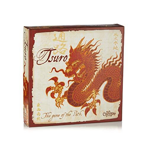 Calliope Tsuro - The Game of The Path - A Family Strategy Board Game For Adults and Kids 2-8 Players Ages 8 & Up