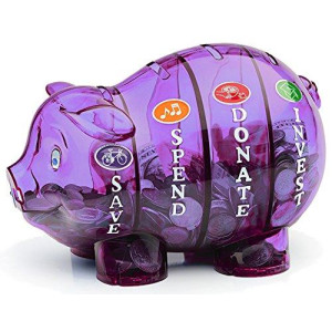 Money Savvy Pig - Purple
