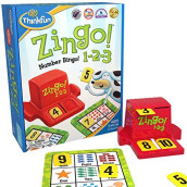Think Fun Zingo 1-2-3 Number Bingo Game for Age 4 and Up - Award winner and Toy of the Year Nominee (7703)