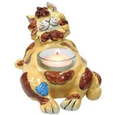 Juliet The Cat Tealight by Heather Goldminc for Westland Giftware