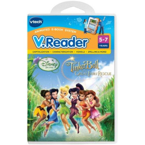 VTech - V.Reader Software - Disney's Fairies - Tinkerbell and The Great Fairy Rescue