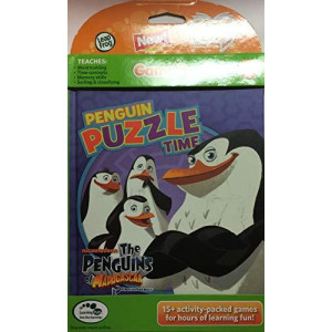 LeapFrog Tag Game Book: Penguins of Madagascar Puzzle Time