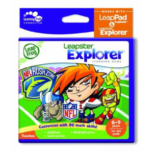 LeapFrog Explorer Learning Game: NFLRush Zone (works with LeapPad Explorer & Leapster Explorer)
